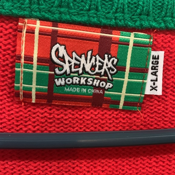 Spencer’s Light up Christmas Sweater Men’s size XL - Picture 2 of 6